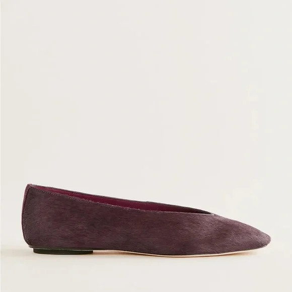 Reformation Prudence Pony Hair Flats - Picture 2 of 9